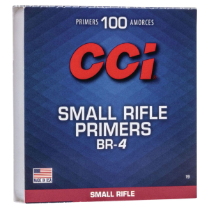 CCI 0019 Bench Rest BR-4 Small, Rifle Multi Caliber 1000/Box