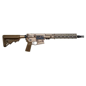 Sons of Liberty Gun Works Veil Solutions, Tomahawk, Semi-auto Rifle, AR, 223 Remington, 556NATO, 13.7 in Pinned (16 in OAL), NOX9 Key-Mo Muzzle Device, Anodized Finish, Tan, B5 Systems Bravo Stock, B5