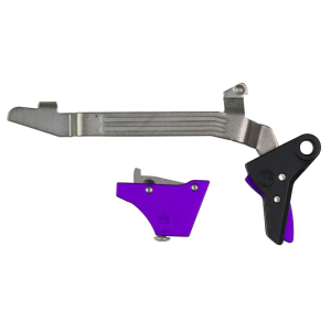 Timney Triggers Alpha Competition Trigger, Anodized Finish, Purple, Fits Large Frame Gen 3 & Gen 4 - 20, 21, 29, 30, 40 and 41 ALPHA GLOCK 3-4-LARGE-PURPLE