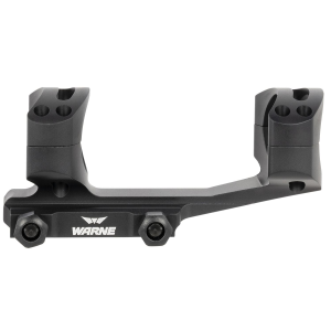 Warne XSKEL34TW X-SKEL Gen 2 Scope Mount/Ring Combo Black Anodized 34mm