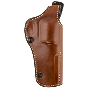 Galco PHX334 Phoenix OWB Tan Leather Belt Slide Fits Ruger GP100 Fits S&W L Frame Right Hand, Holster