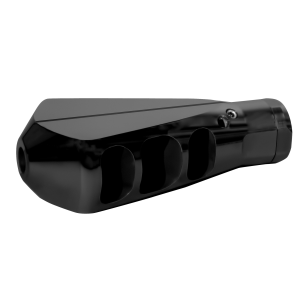 Lancer Brake, Tunable Brake/Compensator, Black Nitrided Steel, 5/8 x 24 TPI, 308 Win LVB-308-BK