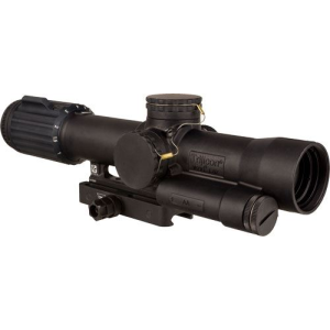 Trijicon VCOG, 1-8X28, First Focal Plane, Illuminated MRAD Red Crosshair/Dot, Inlcudes Q-LOC Mount, Matte Finish, Black VC18-C-2400014