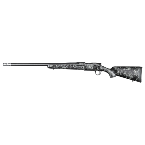 Christensen Arms 8010618200 Ridgeline FFT 300 Win Mag 3+1 22 in Stainless Threaded Barrel, Stainless Aluminum Receiver, Black w/Gray Accents Fixed Sporter Carbon Fiber Stock, Left Hand, Rifle