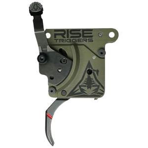 Rise Armament RA740BC Reliant Trigger Black/Green Curved