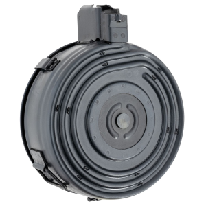 Century Arms MAAK78B AK 75rd 7.62x39mm Drum For AK-Platform Black Polymer, Magazine