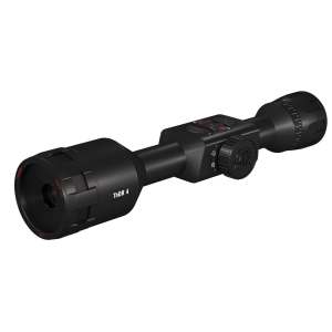 ATN TIWST4381A Thor 4 384 Thermal, Rifle Scope Black Anodized 1.25-5x Multi Reticle 384x288, 60Hz Resolution Features Rangefinder