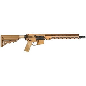 Geissele Automatics 08-396S Super Duty MOD1 223 Rem/5.56 NATO 30+1 14.50 Blk Manganese Phosphate Threaded BBL, Desert Dirt Cera 13.50 SMR MK16 w/Geissele Center Tab Rail Alum Rcvr, Desert Dirt B5 Enhanced Sopmod Stock, A17 Grip, Ambidex, Rifle