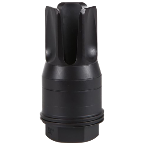 Sig Sauer SL55612X2890DEGF Clutch-Lok QD Q.D. Flash Hider Black Stainless Steel with 1/2 inx28 tpi Threads for 5.56mm 90 Degree Taper
