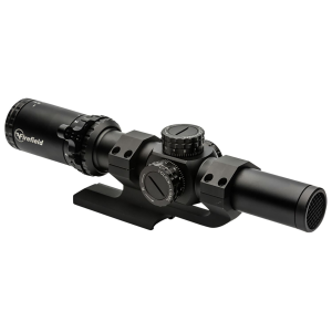 Firefield FF13070K RapidStrike Matte Black 1-6x 24mm 30mm Tube Dual Illuminated (Red/Green/Black) Circle Dot Reticle, Rifle Scope