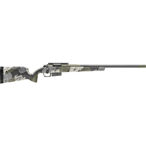 Springfield Armory BAW92465PRCCFG Model 2020 Waypoint Full Size 6.5 PRC 3+1 24 in Mil-Spec Green Cerakote Steel & Picatinny Rail Stainless Steel Receiver, Evergreen Camo Hybrid Profile w/M-LOK Carbon Fiber Stock, Rifle