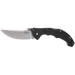 Cold Steel CS21TTL 4 Fold Straight Back Plain S35VN Blade 5.25 G10 Handle Includes Belt Clip, Knife
