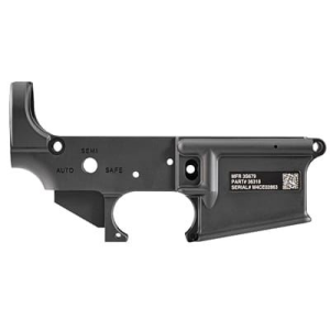 FN America FN15 Military Collector, M4, Stripped Lower Receiver, Semi-auto, 223 Remington/556NATO, Anodized Finish, Black 20-100821