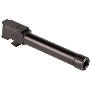 SilencerCo AC5369 Threaded Barrel 9mm Luger Fits Sig P365XL Black Nitride Stainless Steel Threaded Barrel