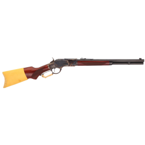 Taylors & Company 550202COM 1873 Comanchero 357 Mag Caliber with 10+1 Capacity, 18 in Barrel, Color Case Hardened Metal Finish & Walnut Fixed, Pistol Grip Stock Right Hand (Full Size), Rifle