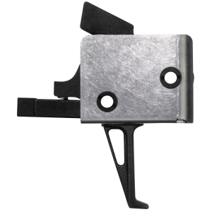 CMC Triggers 91503 Drop-In Single-Stage Flat Trigger with 3-3.50 lbs Draw Weight & Black/Silver Finish for AR-15/AR-10