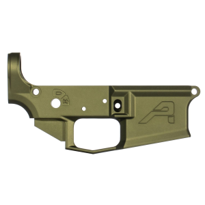 Aero Precision M4E1, Semi-auto, Stripped Lower Receiver, 223 Remington/556NATO, Anodized Finish, Olive Drab Green APAR600501C