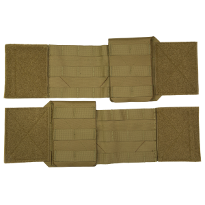 Haley Strategic Partners Thorax TPC_CB_SEP-1-2MD-COY, Cummerbund and Side Entry Panel Set, Molle