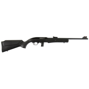 Rossi RS22L1811 RS22 Semi-Auto 22 LR Caliber with 10+1 Capacity, 18 in Barrel, Blued Metal Finish & Monte Carlo Black Synthetic Stock Right Hand (Full Size), Rifle