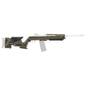 Archangel AAMINIOD Precision Stock OD Green Synthetic Fixed with Adjustable Cheek Riser for Ruger Mini-14, Mini Thirty