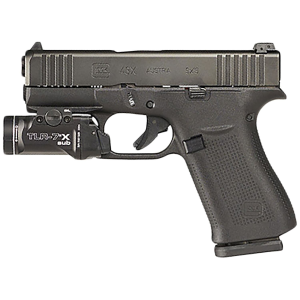 Streamlight 69400 TLR-7 X Sub Black Anodized 500 Lumens White LED Glock 43X MOS/48 MOS/43X/48