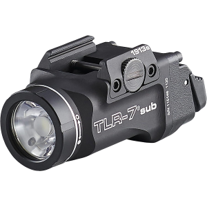 Streamlight 69402 TLR-7 X Sub Black Anodized 500 Lumens White LED S&W M&P M2.0/Beretta PX4 Storm