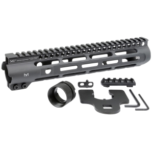 Midwest Industries MISLH105 Slimline AR-15 Black Hardcoat Anodized Aluminum/Polymer 10.50 in Picatinny/M-LOK