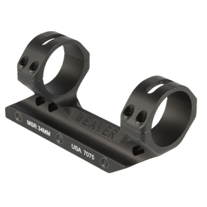 Weaver MSR Mount 99681, 34mm, Aluminum, Fits Picatinny, Matte Finish, Black 99681