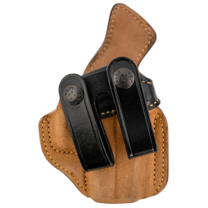 Galco RG800BRB Royal Guard IWB Natural/Black Horsehide, Fits G43, Belt Loop, Right Hand, Holster