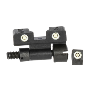 Meprolight USA 227703101 Tru-Dot Adjustable Sights Green Tritium White Outline Front Sight-Green Tritium White Outline Rear Sight Smith & Wesson K/L/N Frames