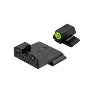 XS Sights R3D 2.0, Tritium Night Sight, Fits S&W M&P Shield OR, Green Front Ourline, Green Tritium Front/Rear SW-R204P-6G