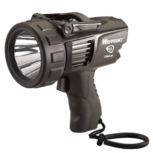 Streamlight 44911 WayPoint 300 35/550/1000 Lumens White LED Black Polycarbonate 1039 Meters Spotlight