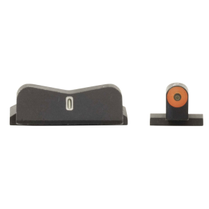 XS Sights SW0029S5N DXT2 Big Dot Night Sights fits Glock Black | Green Tritium Orange Outline Front Sight Green Tritium White Outline Bar Rear Sight