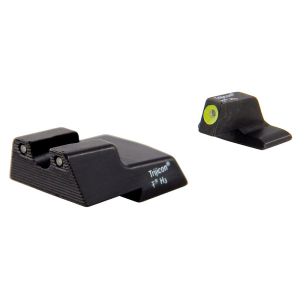 Trijicon 600602 HD Night Sights- H&K Black | Green Tritium Yellow Outline Front Sight Green Tritium Black Outline Rear Sight
