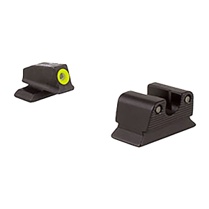 Trijicon 600625 HD Night Sights- Beretta PX4 Black Green Tritium Yellow Outline Front Sight Green Tritium Black Outline Rear Sight