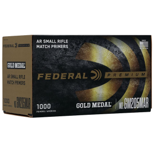 Federal GM205MAR Gold Medal Premium Multi Caliber 1000 Per Box/5 Case