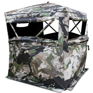 Primos 65113 Hide-N-Sneak Ground Veil Camo 150D Polyester 58 in x 58 in, 67 in High Blind
