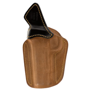 Galco RG266B Royal Guard 2.0 IWB Natural/Black Horsehide Belt Clip/Belt Loop Fits 1911 Fits 4-4.25 in Barrel Right Hand, Holster