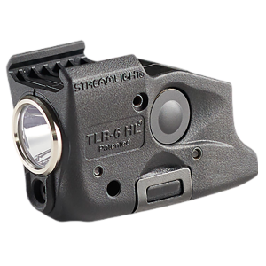 Streamlight 69340 TLR-6 HL Gun Light Black 300 Lumens White LED/Red Laser Glock 42/43/43X/48