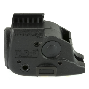 Streamlight TLR-6, Tac Light w/laser, Springfield XD With Rail, White LED and Red Laser, 100 Lumens, Includes 2 CR 1/3N Lithium Batteries, Black 69291