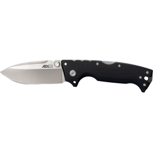 Cold Steel CS28DD AD-10 4 in Folding Drop Point Plain S35VN SS Blade/Black G10 Handle Includes Pocket Clip, Knife