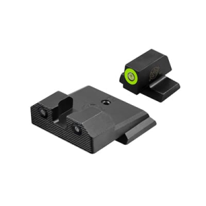 XS Sights R3D 2.0, Tritium Night Sight, Fits S&W M&P Full Size & Compact (Not Optic Ready),Green Front Outline, Tritium Front/Rear SW-R201P-6G
