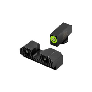 XS Sights R3D 2.0, Tritium Night Sight, For Glock 20/21/29/30/30S/37/41, Green Front Outline, Green Tritium Front/Rear GL-R202P-6G