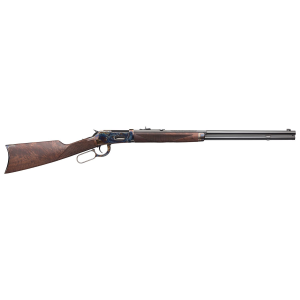 Winchester 534291114 Model 94 Deluxe Sporting 30-30 Win 8+1 24 in Semi-Gloss Blued Barrel, Color Case Hardened Steel Receiver, -Style Forearm w/Cap, Grade V/VI Checkered Walnut Straight Grip Stock w/Crescent Metal Buttplate, Rifle