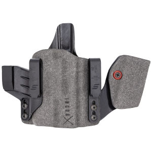 Safariland INCOG0835A0CX261MC IncogX w/Mag Caddy IWB Black/Gray Boltaron Belt Clip Fits Glock 17/19 Right Hand, Holster
