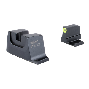 Trijicon Suppressor/Optic Height, Night Sights, Yellow Front with Metal Rear & Green Lamps, Fits Smith & Wesson M&P C.O.R.E./M&P M2.0 SA240-C-601152