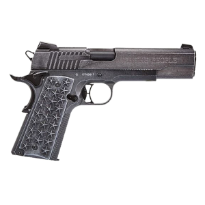 Sig Sauer Airguns AIR1911WTP 1911 We The People Air, Pistol CO2 177 BB 17+1 4.5 in Barrel, 340 fps Velocity, Distressed Gray Metal Frame w/Beavertail & 13 Star Engraved Metal Slide, Custom 50 Star Distressed Aluminum Grips