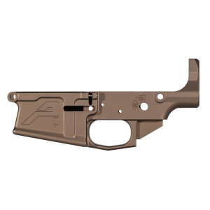 Aero Precision M5, Semi-auto, Stripped Lower Receiver, 308 Winchester/762NATO, Anodized Finish, Kodiak Brown APAR308065C