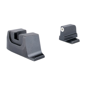 Trijicon Suppressor/Optic Height, Night Sights, White Front with Metal Rear & Green Lamps, Fits Smith & Wesson M&P C.O.R.E./M&P M2.0 SA240-C-601154