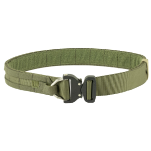 Eagle OPERATOR GUN BELT R-OGB-CBD-MS-M-SRG, COBRA BUCKLE W/ D-RING ATTACHMENT, TWO ROWS OF MOLLE